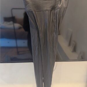 Spanx Black Satin Pants